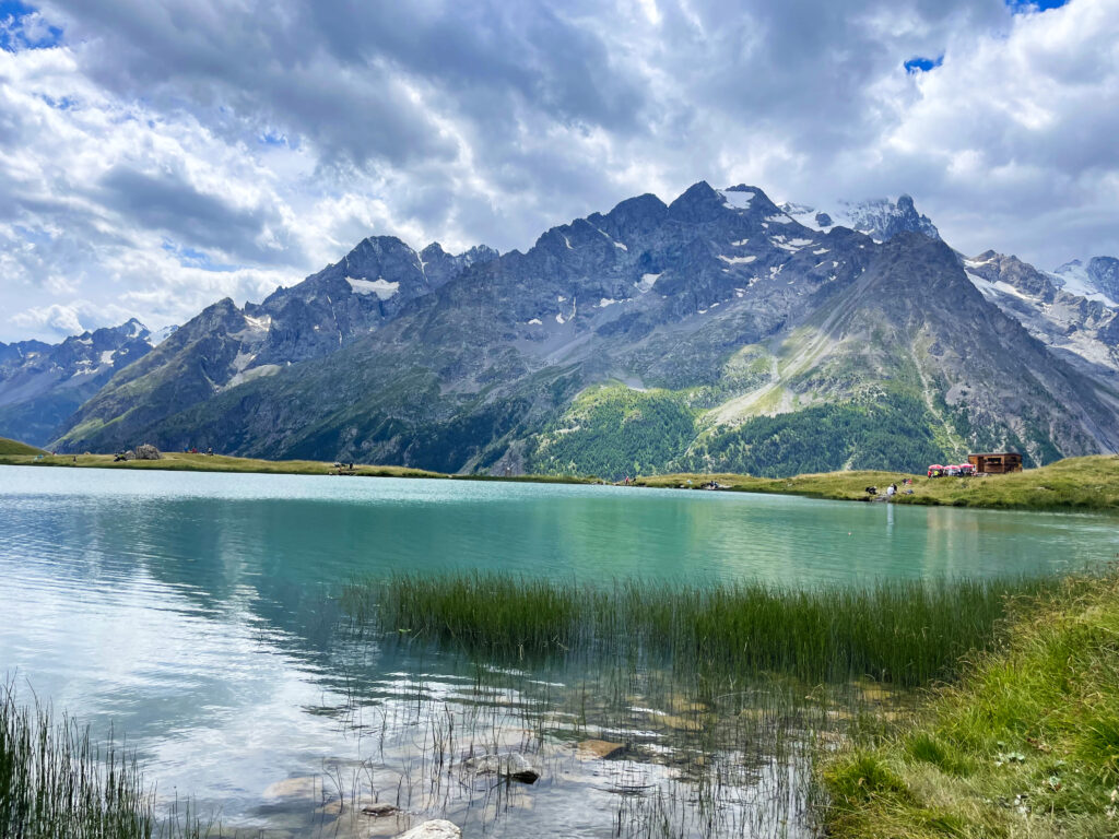 mountain lake in the Alps