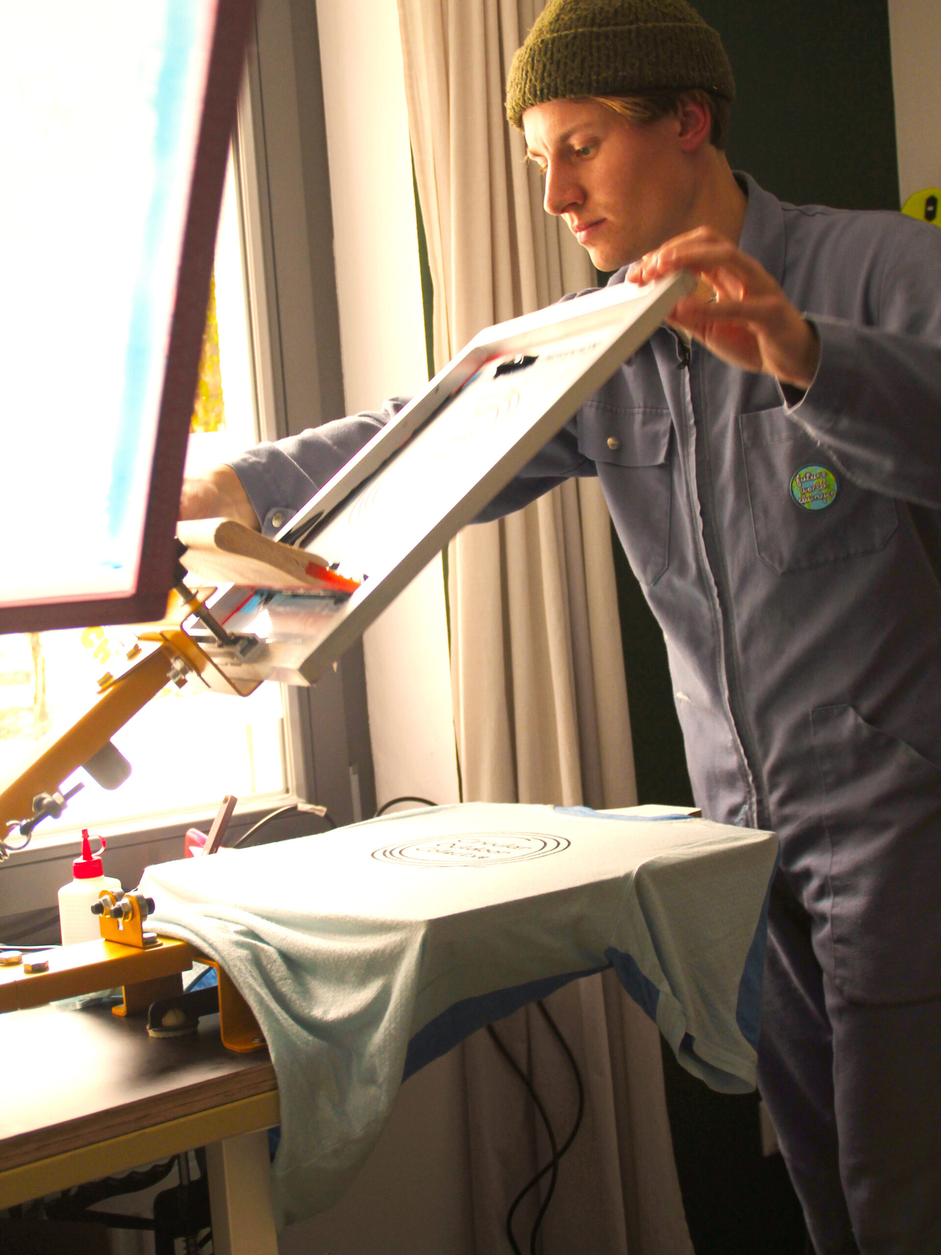 screen printing Tshirts